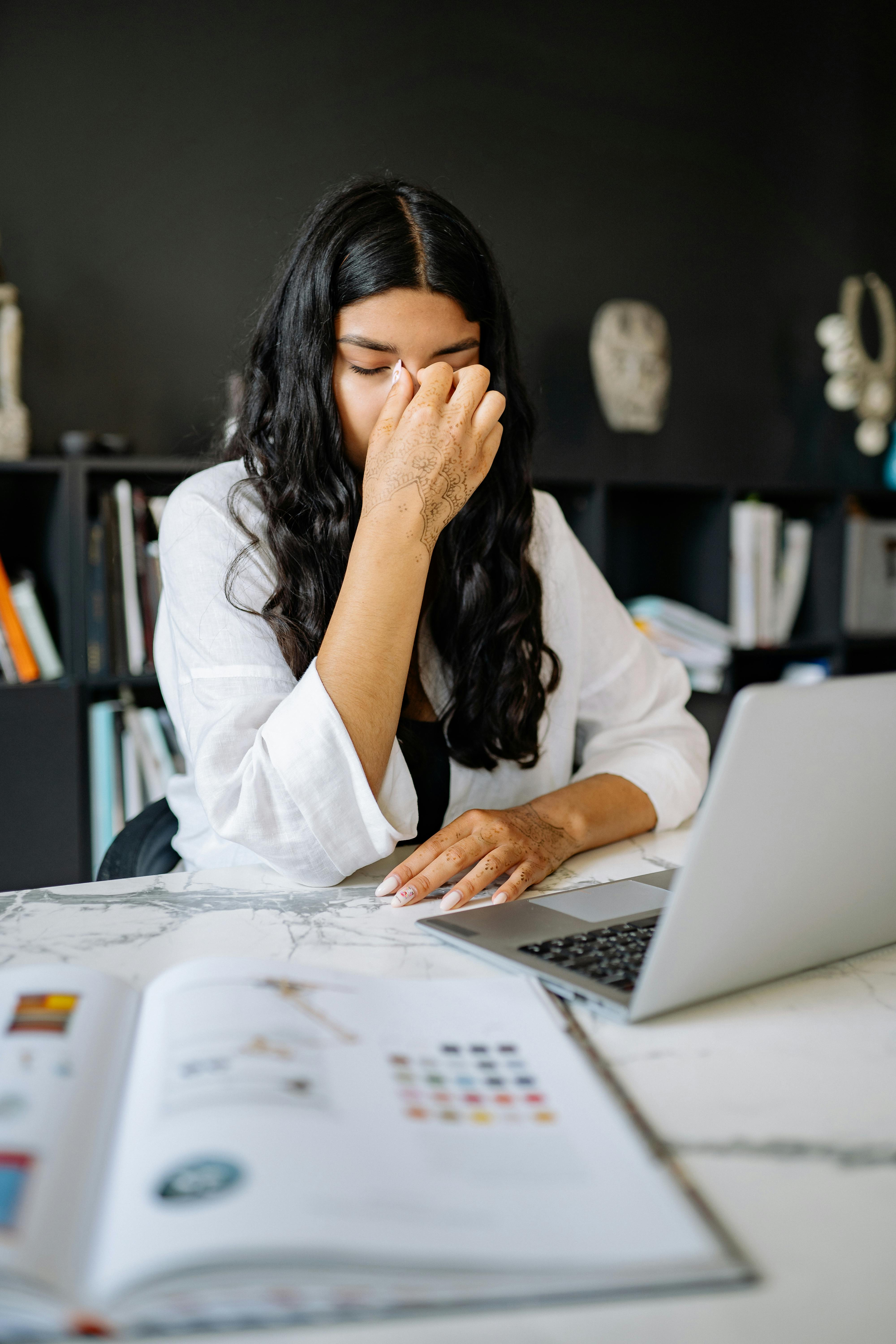 Tired Business Women